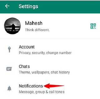 method to get notification when someone is online on whatsapp