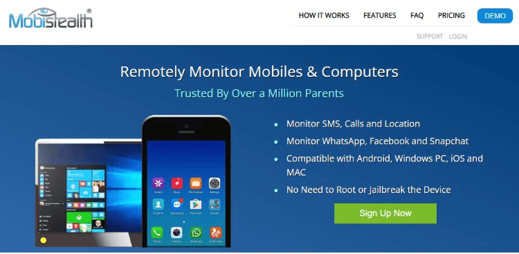 mobistealth product page