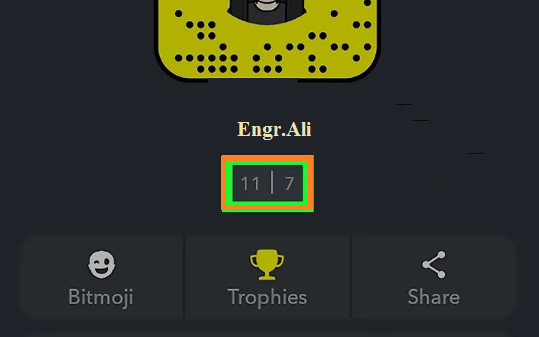 received snaps history
