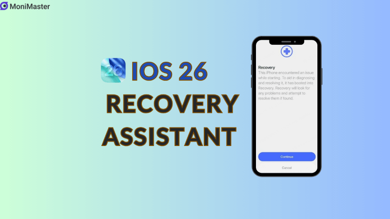 recovery assistant ios 26