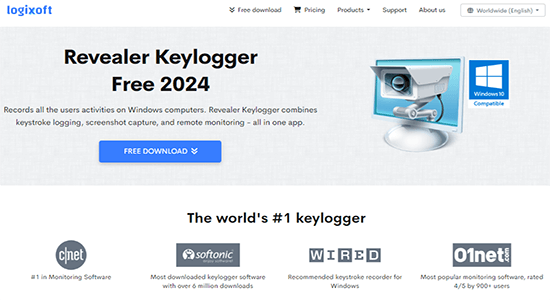 revealer keylogger