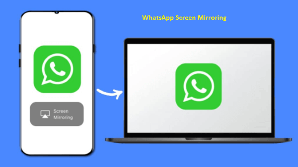 screen mirroring whatsapp