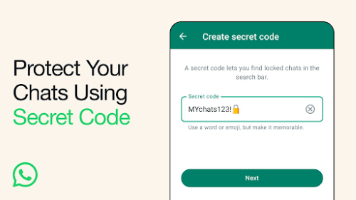 secret code whatsapp
