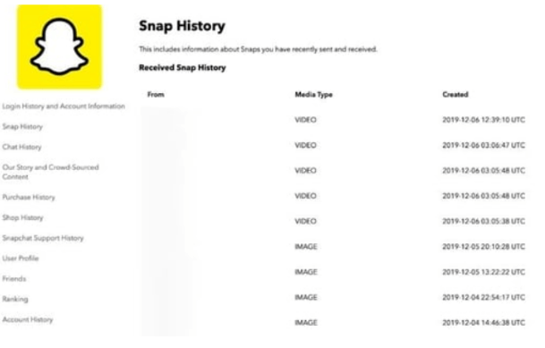 see snapchat chat history on pc