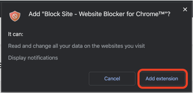 select a blocker