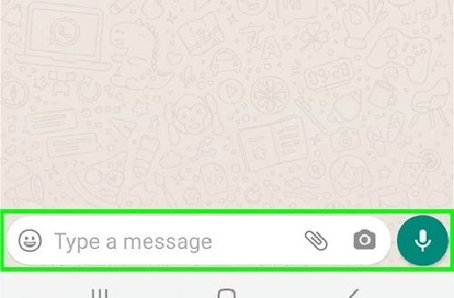 send a message to see if someone active on whatsapp