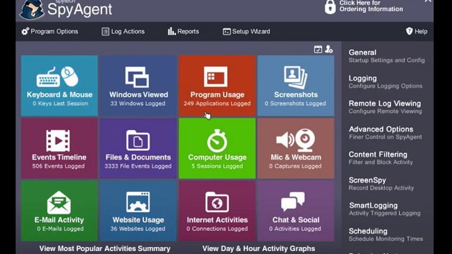 spyagent computer spy software