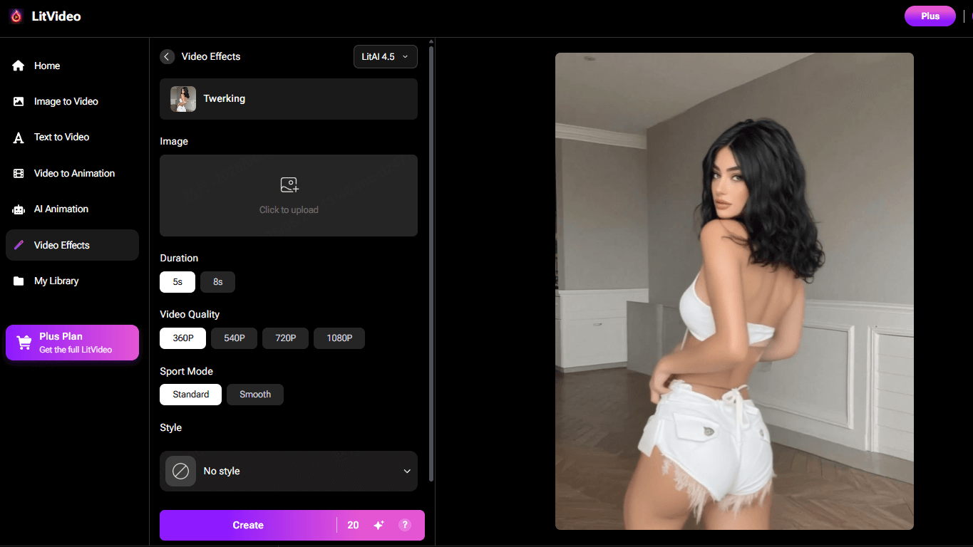 steps to create twerking video