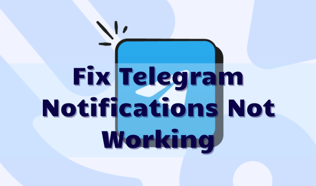 telegram notification not working