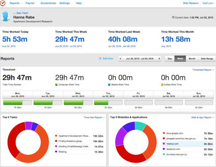 timedoctor employee monitoring