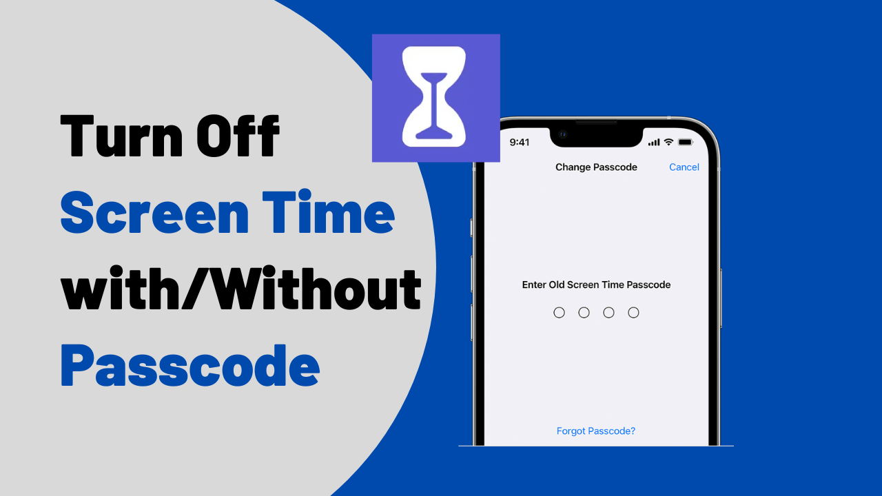 turn off screen time passcode