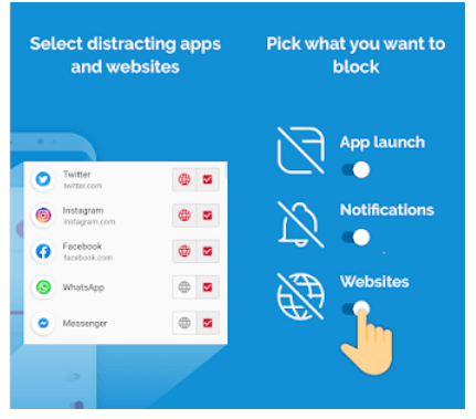 use appblock to block websites