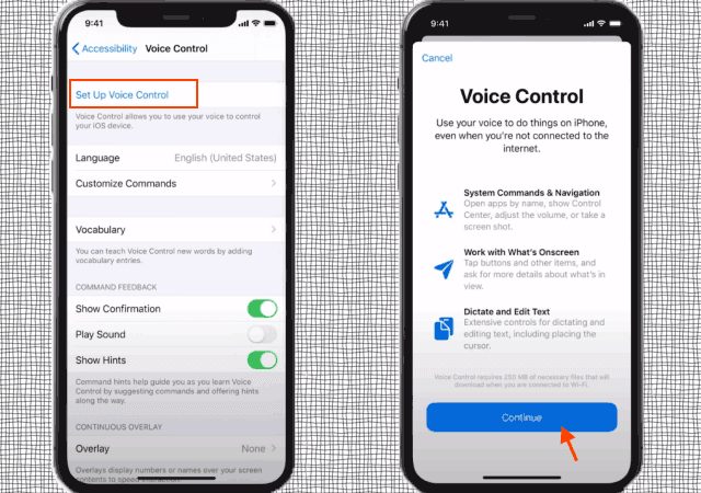 voice control unlock iphone