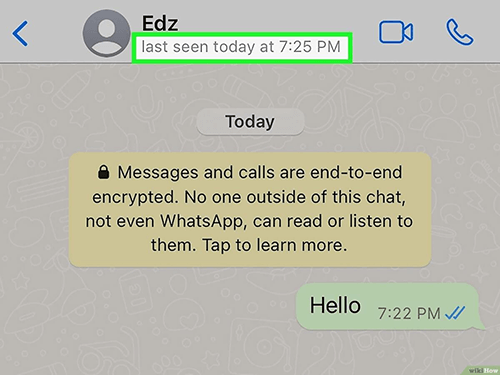 check last seen timestamp to see last active on whatsapp