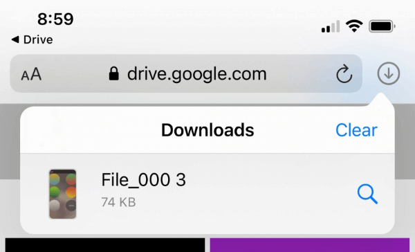 where are downloads on ipad