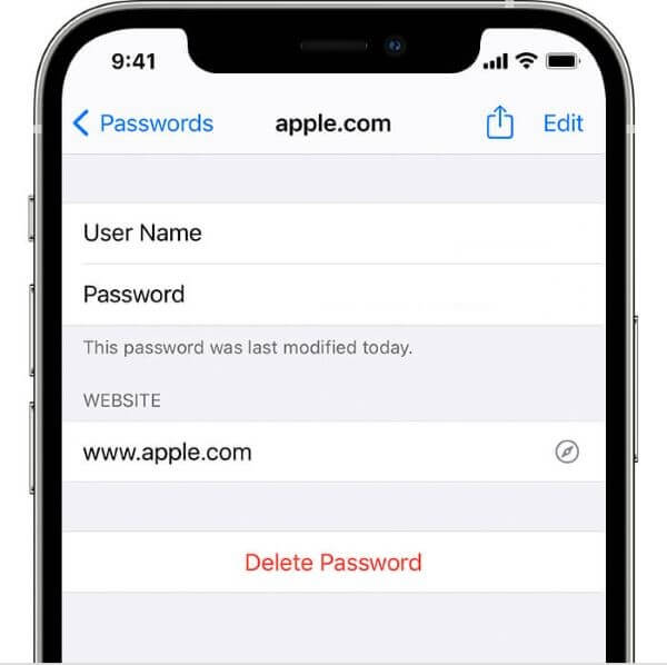 apple password