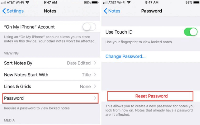 how-to-lock-or-unlock-notes-on-iphone-100-work