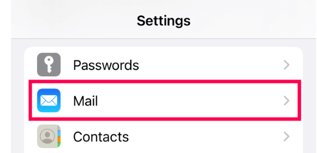 check blocked numbers in mail
