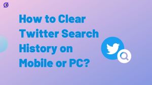 How to Erase Search History On Twitter?