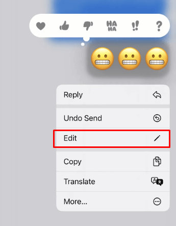 edit messages
