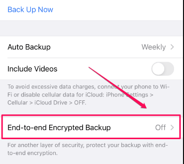 encrypted backup whatsapp safe