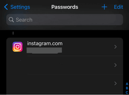figure out someones password ins
