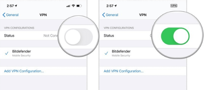 hide location with a vpn