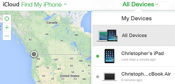 icloud find my phone