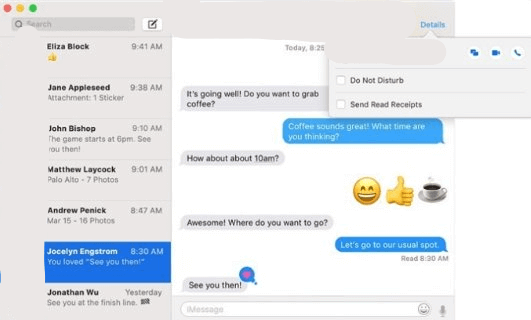 icloud to read apple messages
