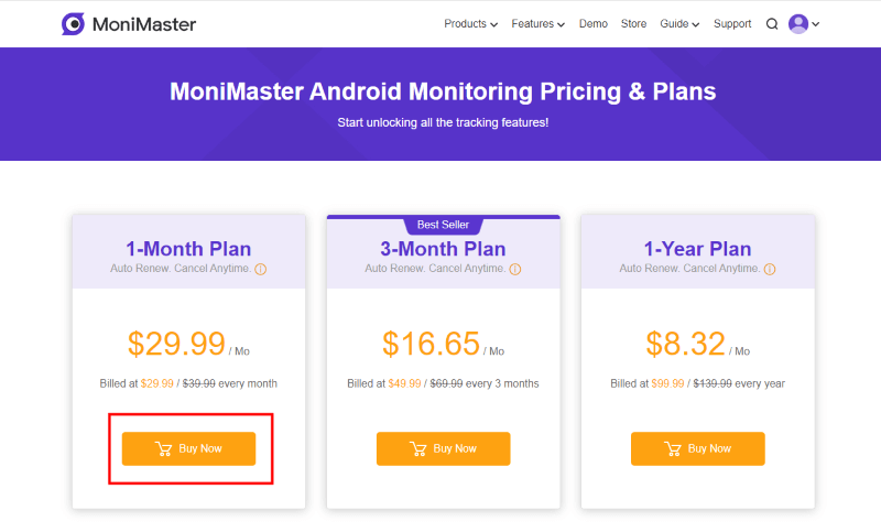 How to Use MoniMaster Coupon Code When Check Out?