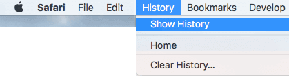 remove search history