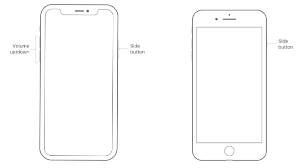 restart iphone