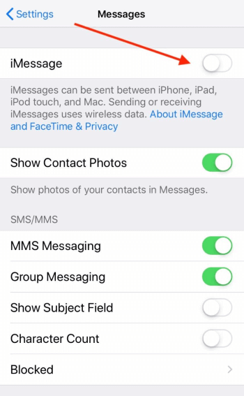 use imessage to track messages
