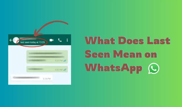 What Does Last Seen Mean on WhatsApp and How it Works?