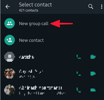 whatsapp group video calls