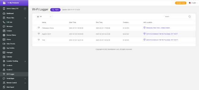 wifi logger