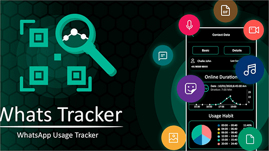 use whatstracker to check whatsapp last seen