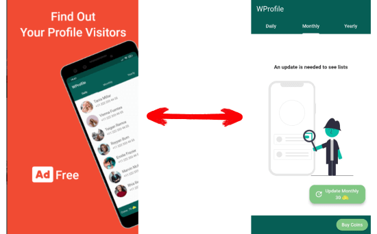 use wprofi para ver quién vio mi perfil de WhatsApp