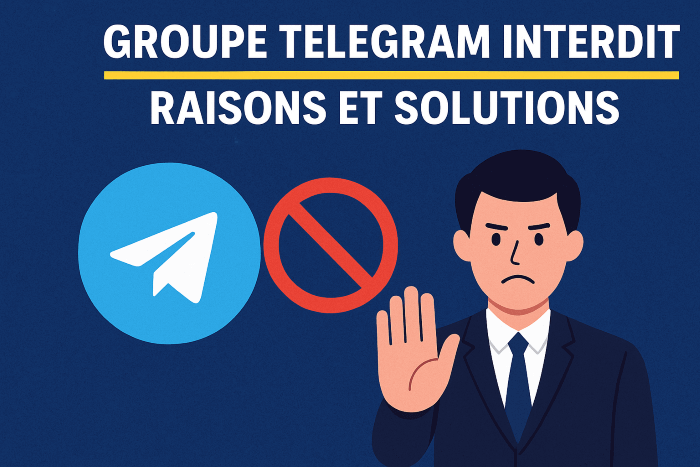 groupe Telegram interdit