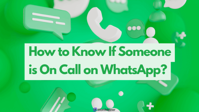 comment savoir si quelqu'un est en appel sur whatsapp