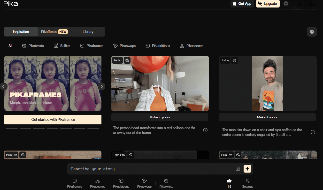 PIKA ai 영상 만들기