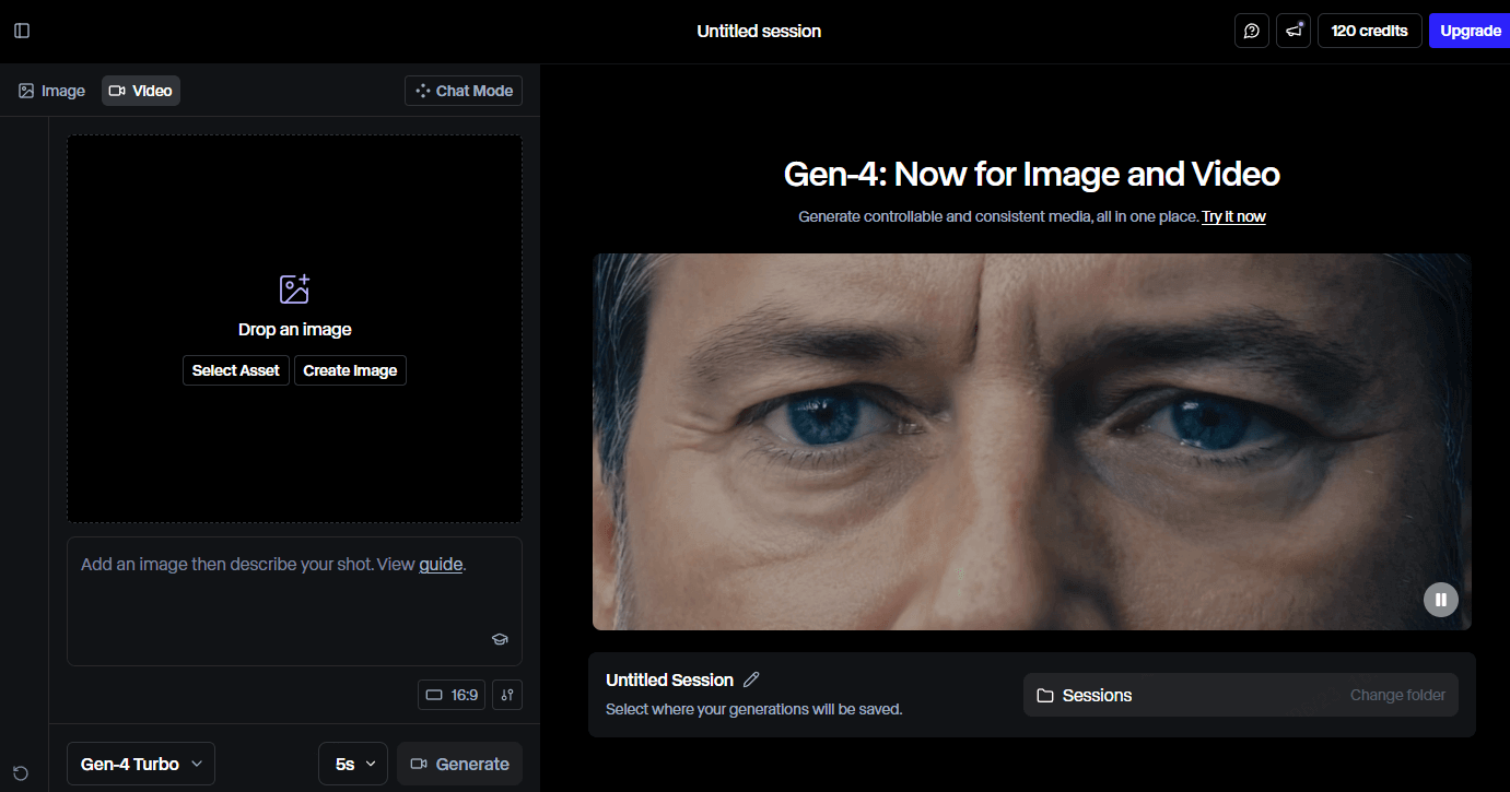 Runway ai 영상 만들기