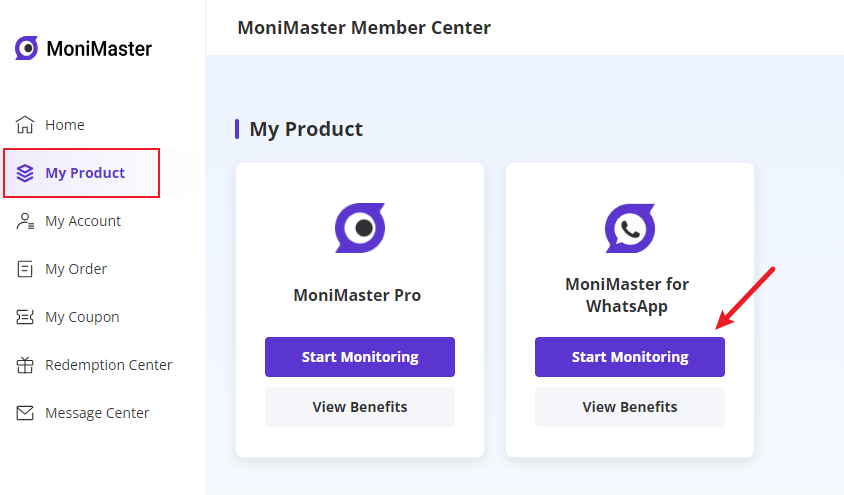 скачать монитора MoniMaster  for  WhatsApp