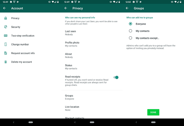 кто может писать мне в WhatsApp