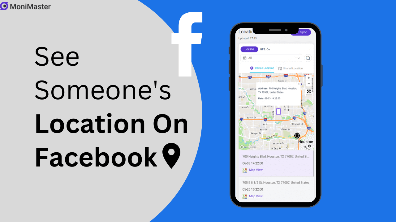 location on facebook