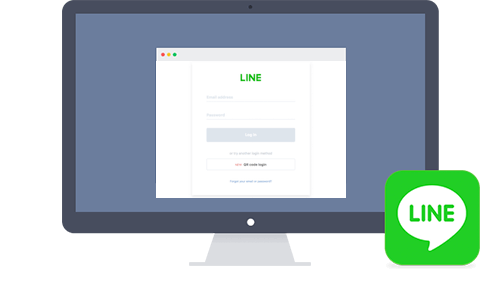 使用電腦版 line 登入
